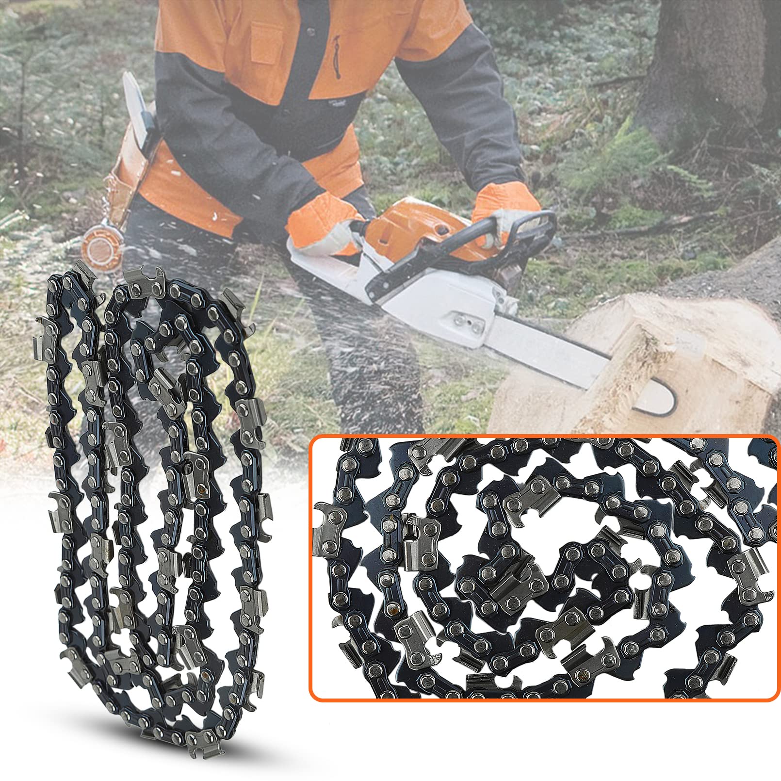Catena motosega a strappo 16 .325-050-66DL sostituisce Husqvarna