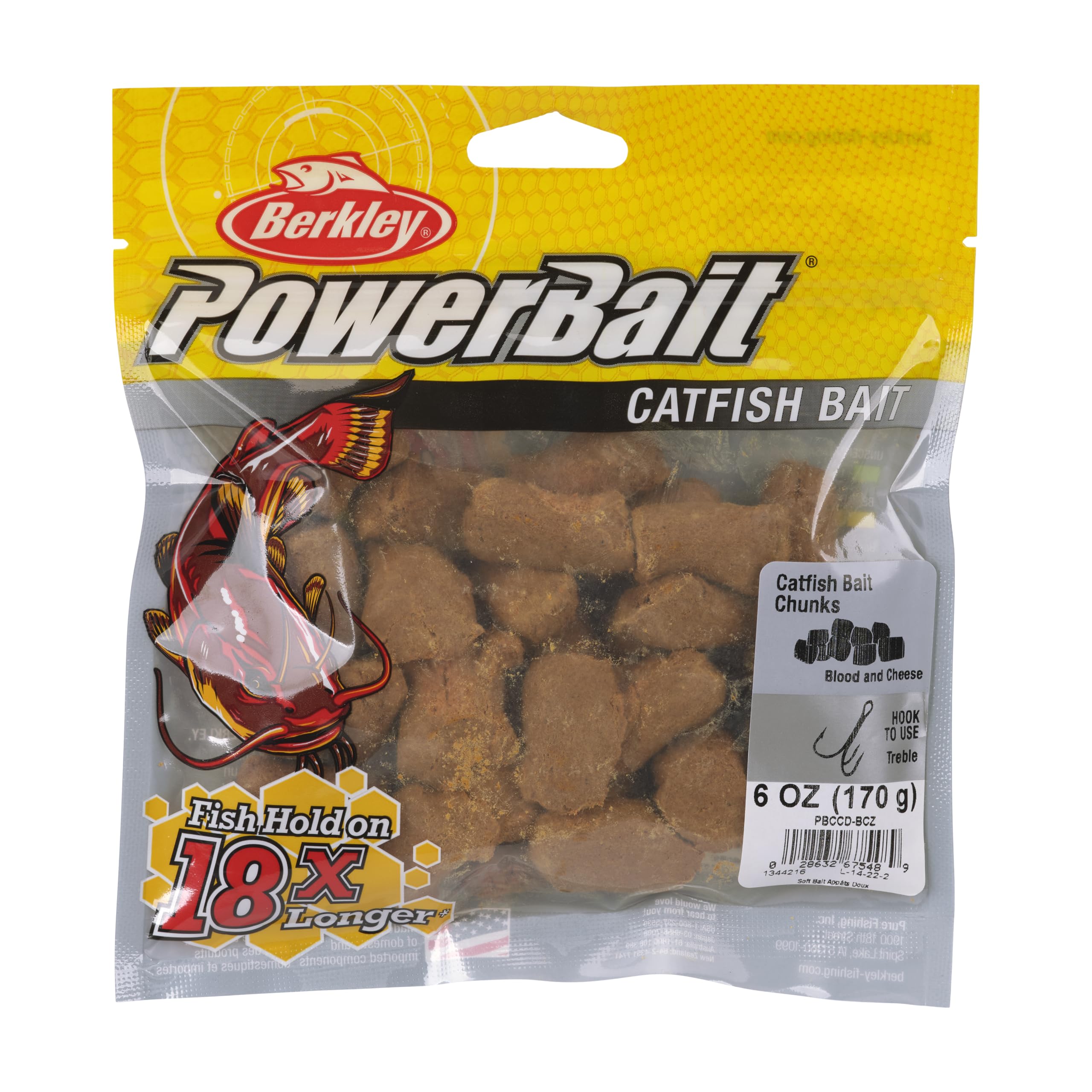 Appât à Poisson-chat Powerbait - Parfum Attracteur - Neuf - Sans Marque