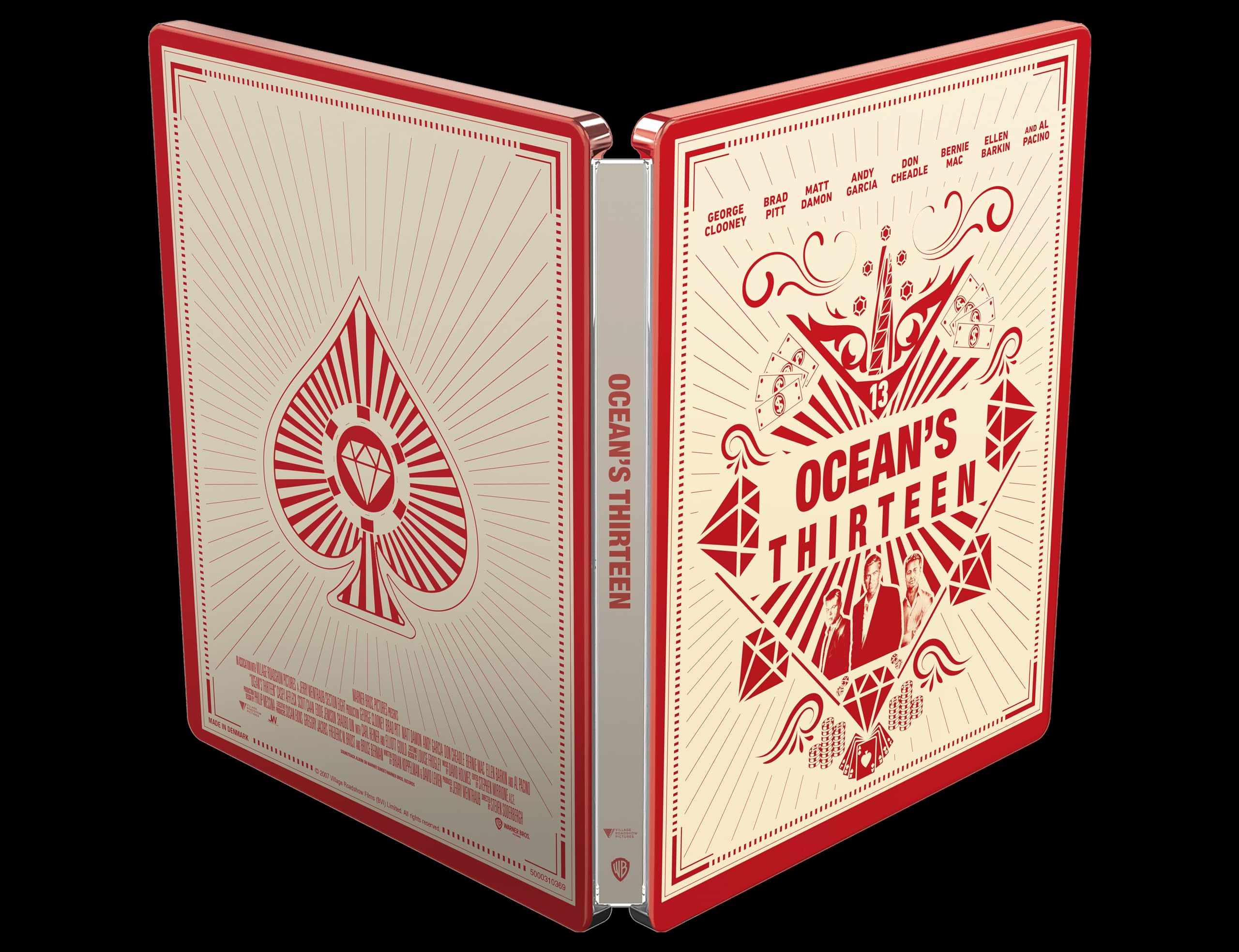 OCEAN'S THIRTEEN STEELBOOK (4K Ultra HD + Blu-ray)