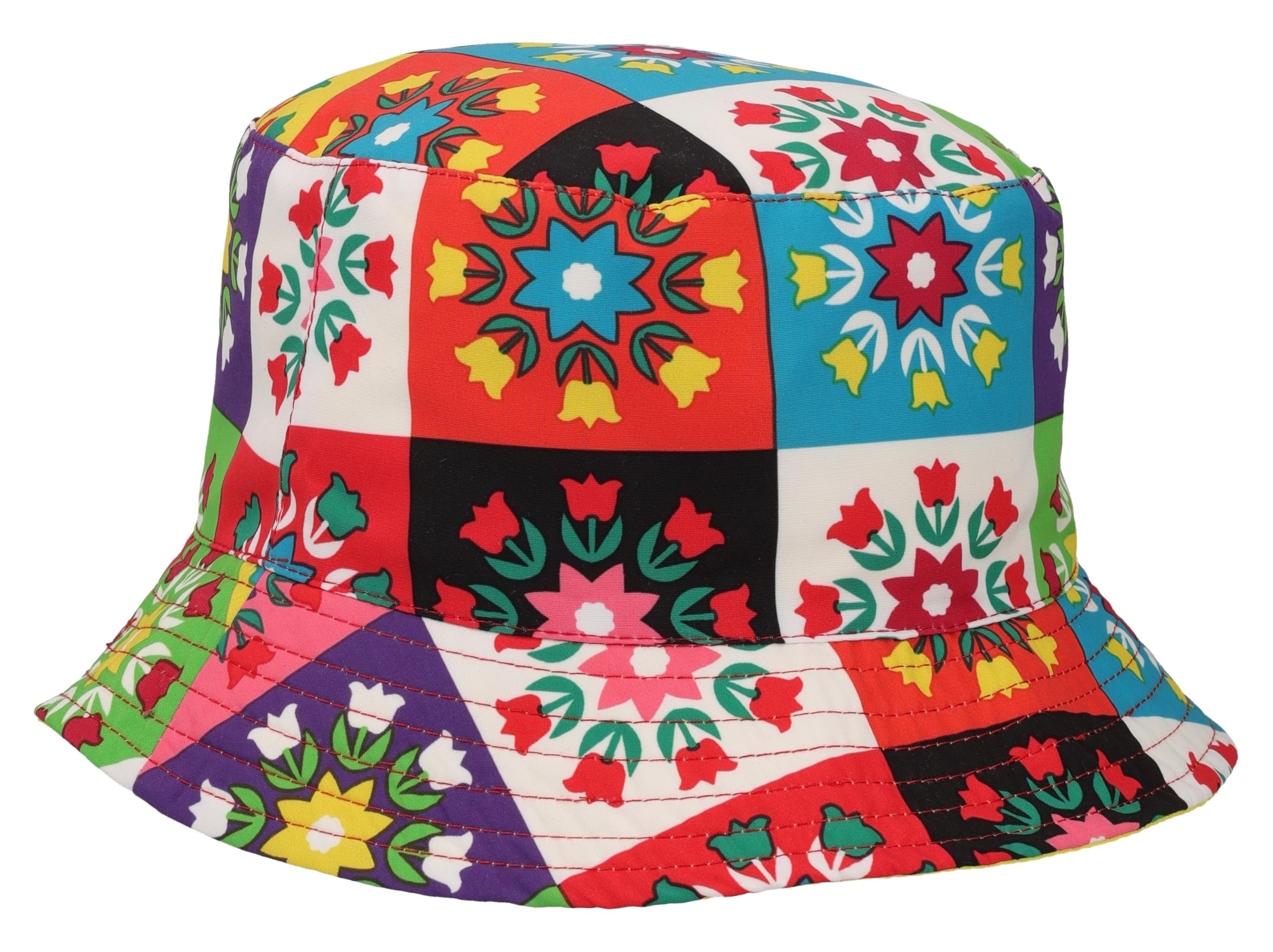 Bucket Hat Cappello Pescatora Reversibile Cotone Estivo Uomo Donna