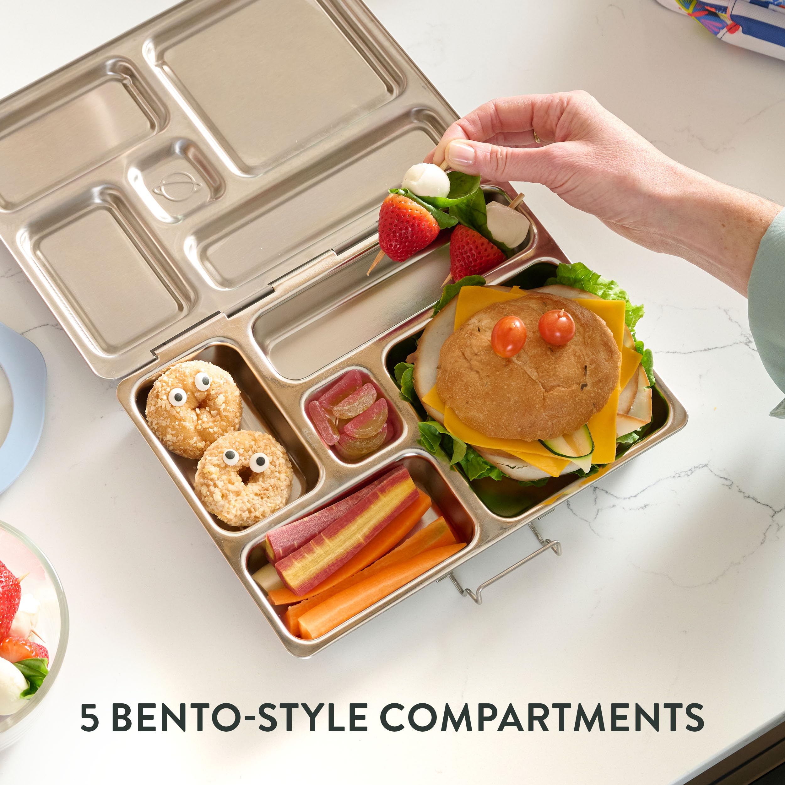 Amazon｜PlanetBox Rover ステンレススチール製弁当箱スタイルランチ