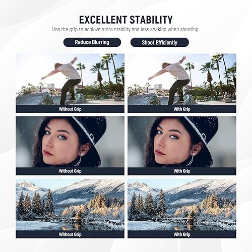Miniatura 5 de NEEWER MB-N11 - Empuñadura vertical de repuesto para batería, compatible con cámara Nikon Z6 II y Z7 II y batería EN-EL15c para disparo vertical con