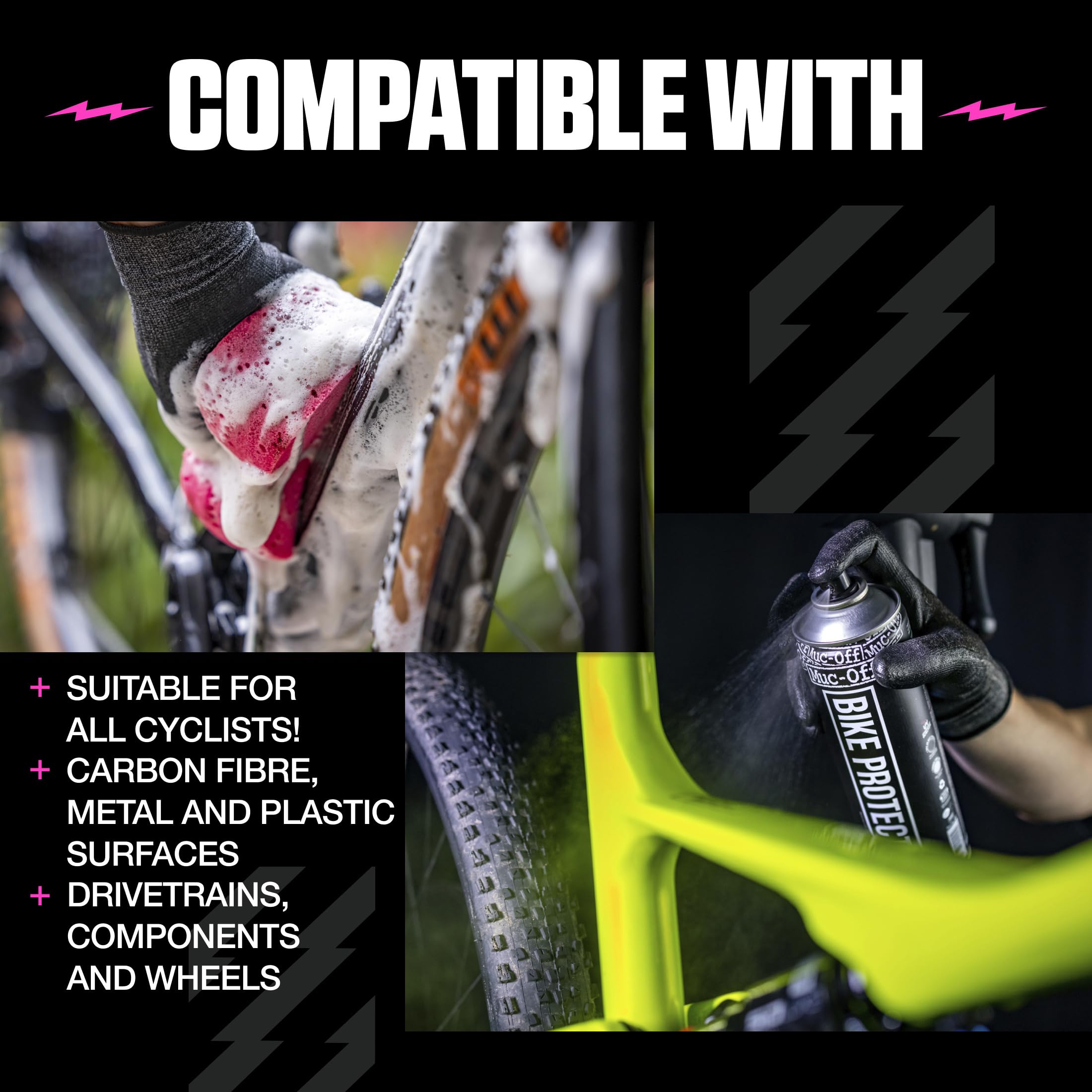Muc-Off 936 Kit de Nettoyage Vélo 936US Naturel Ensemble 5 en 1