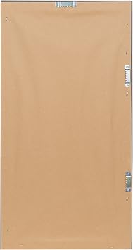DesignOvation Wyeth Framed Magnetic Chalkboard, Black