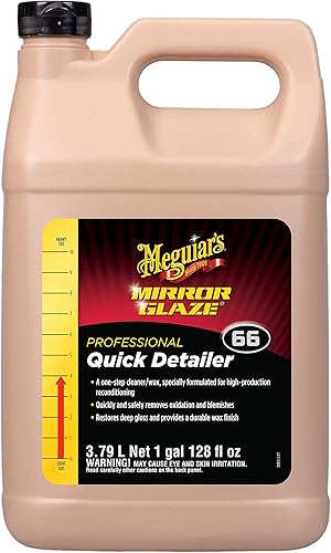 Meguiars M66 Esmalte con acabado reflejante para detalles rápidos Bidón de 1 galón