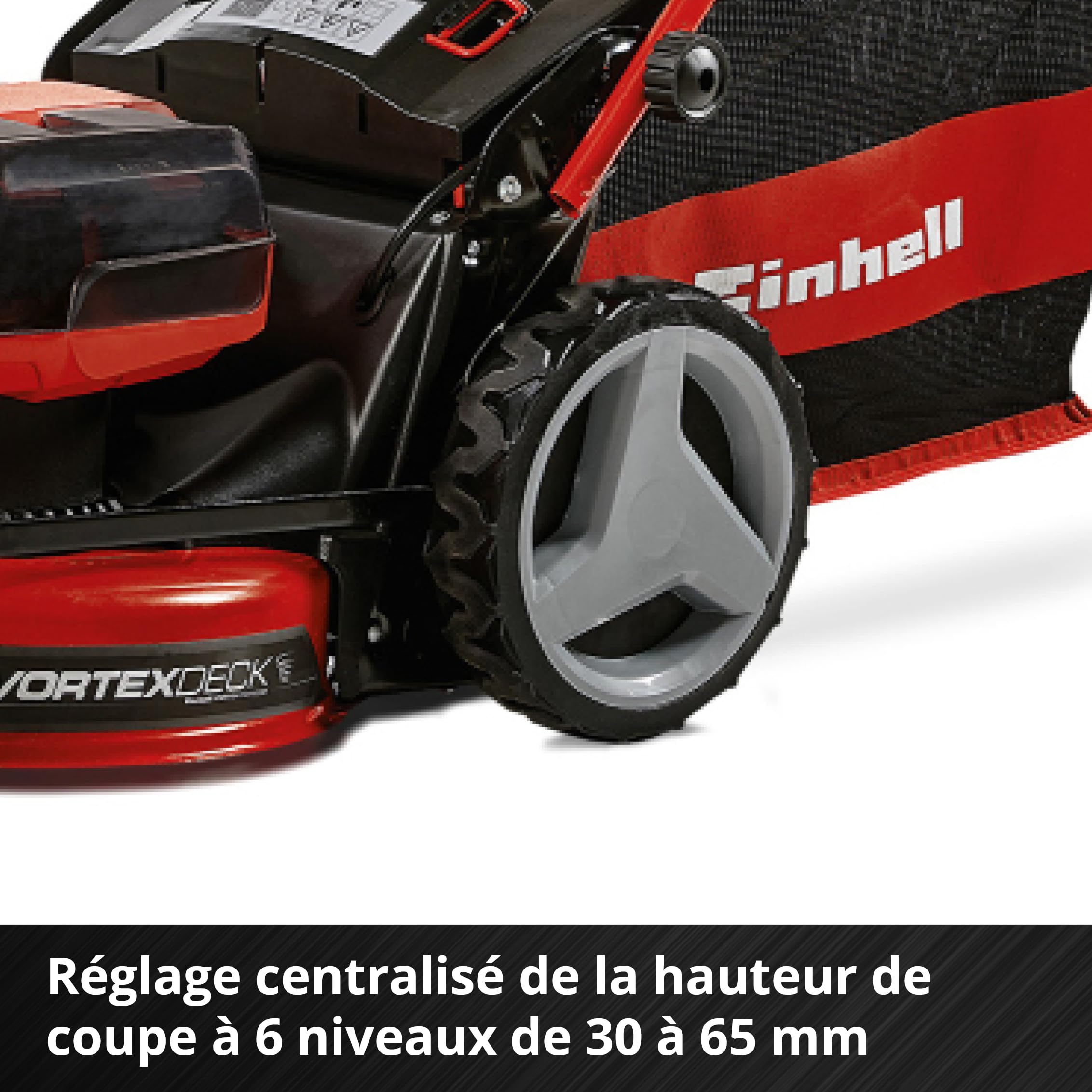 Einhell Professional Tondeuse à Gazon sans Fil GP-CM 36/47 S HW Li Power X-Change 36V 47 cm Largeur de Coupe autotractée Moteur sans Charbon