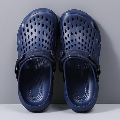 Men's Slip On Clogs Summer Non Slip Garden Shoes Lightweight Soft Clogs Mules Garden Kitchen Outdoor Beach Yard Pool Shower Classic Sandals Slippers