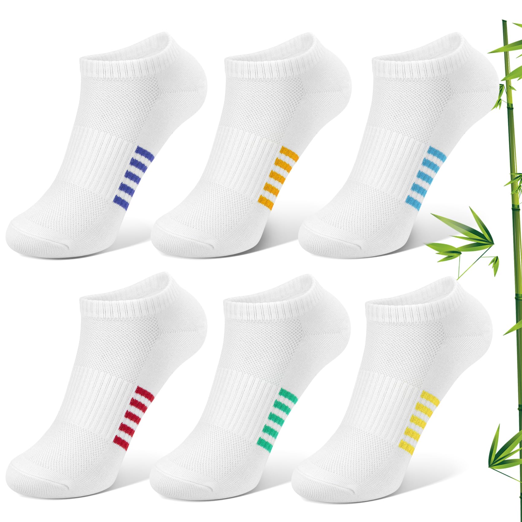Wostock women socks black 6colors pairs