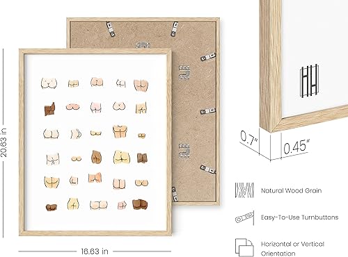 Miniatura 3 de HAUS AND HUES Divertido arte de baño, divertido decoración de baño, collage de glúteos, bonita decoración de baño, letreros de baño, divertido arte