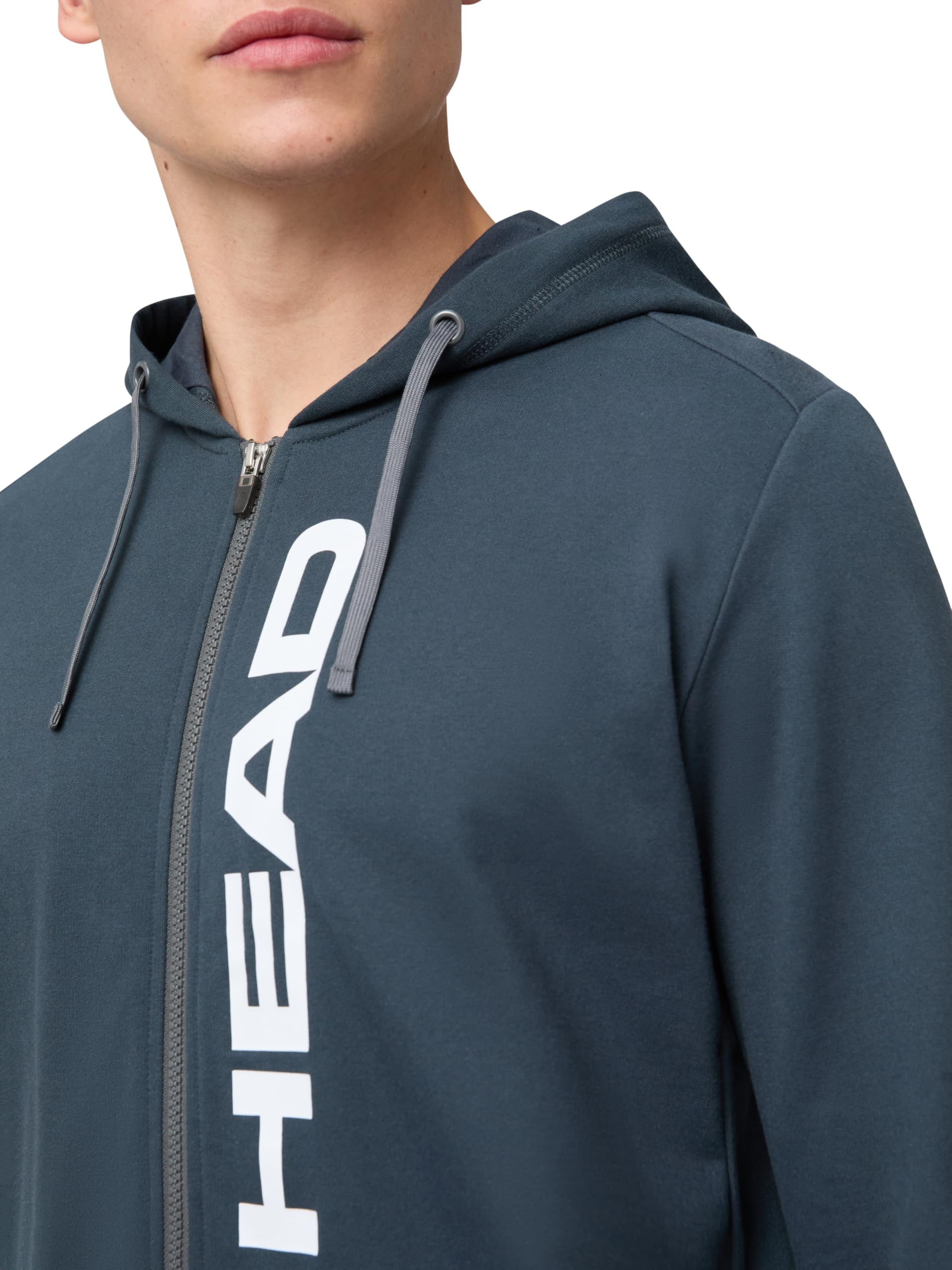 HEAD Club Original Hoodie Fz Men Sweat-Shirt à Capuche Homme (Lot de 1)