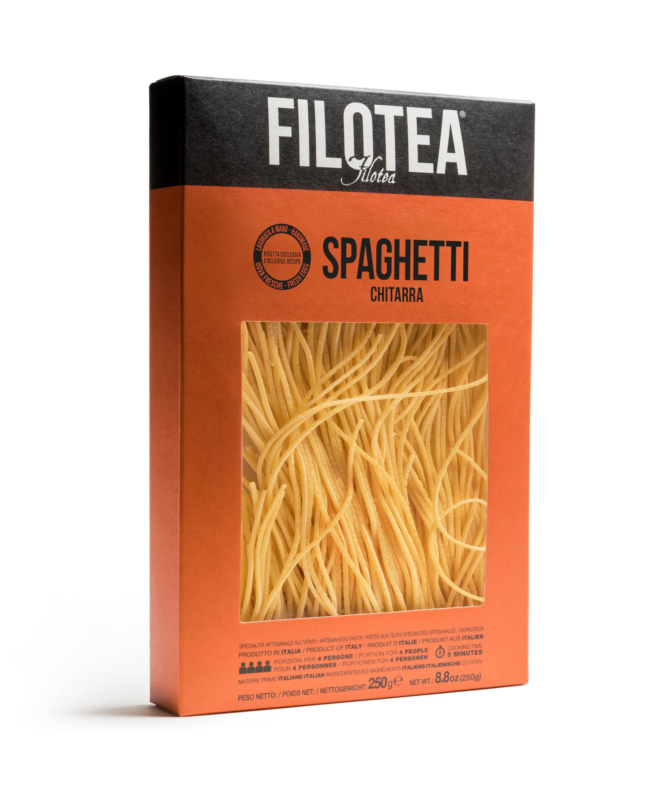 Filotea Spaghetti alla Chitarra Spaghetti, flach, 250 g