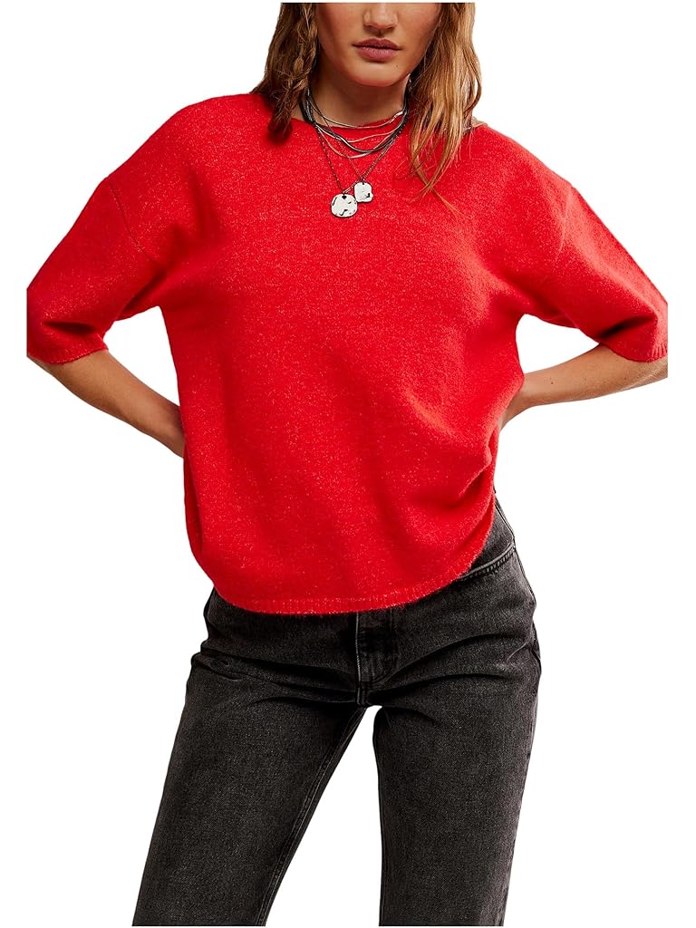 Orange Free People Margot Sweater Tee