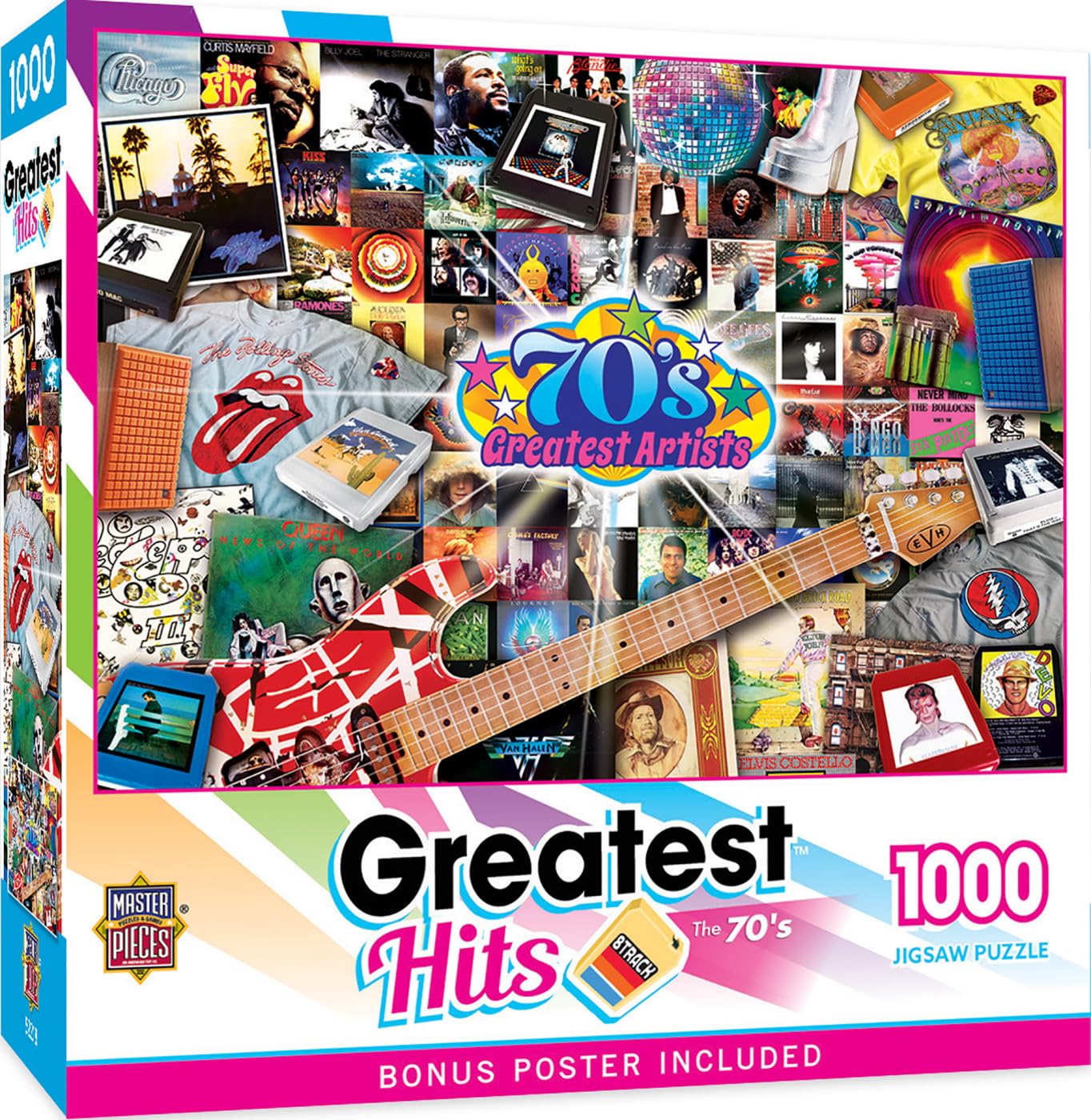 Amazon.com: MasterPieces Greatest Hits - 70's 1000pc Puzzle