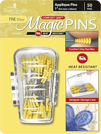 Taylor Seville Magic Pins Applique Fine 50pc