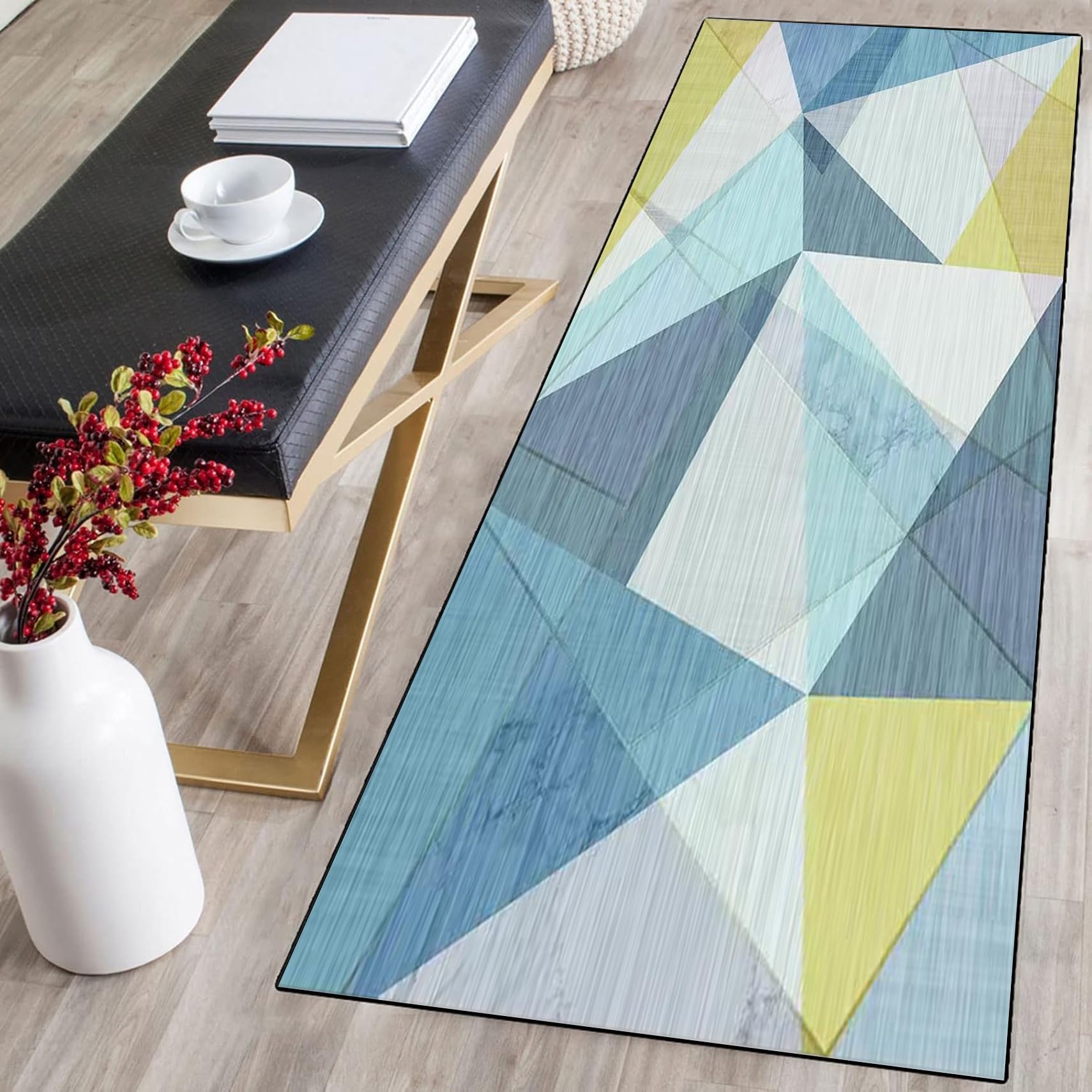 Alfombra antideslizante evita resbalones en suelos de cocina 1