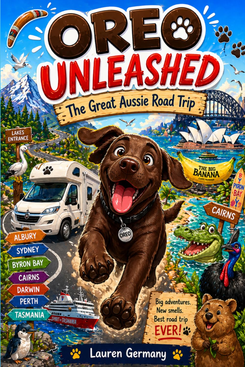 Oreo Unleashed: The Great Aussie Adventure