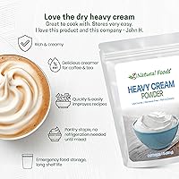 Vista 4 de Z Natural Foods Nata en polvo Densa en nutrientes y deliciosa crema en polvo con 1 año de vida útil Fácil de usar y perfecta para café, hornear