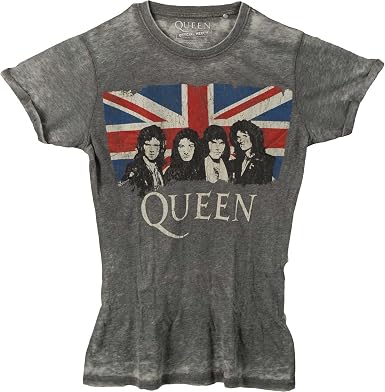 Vintage Union Jack Burnout Tee Vintage 