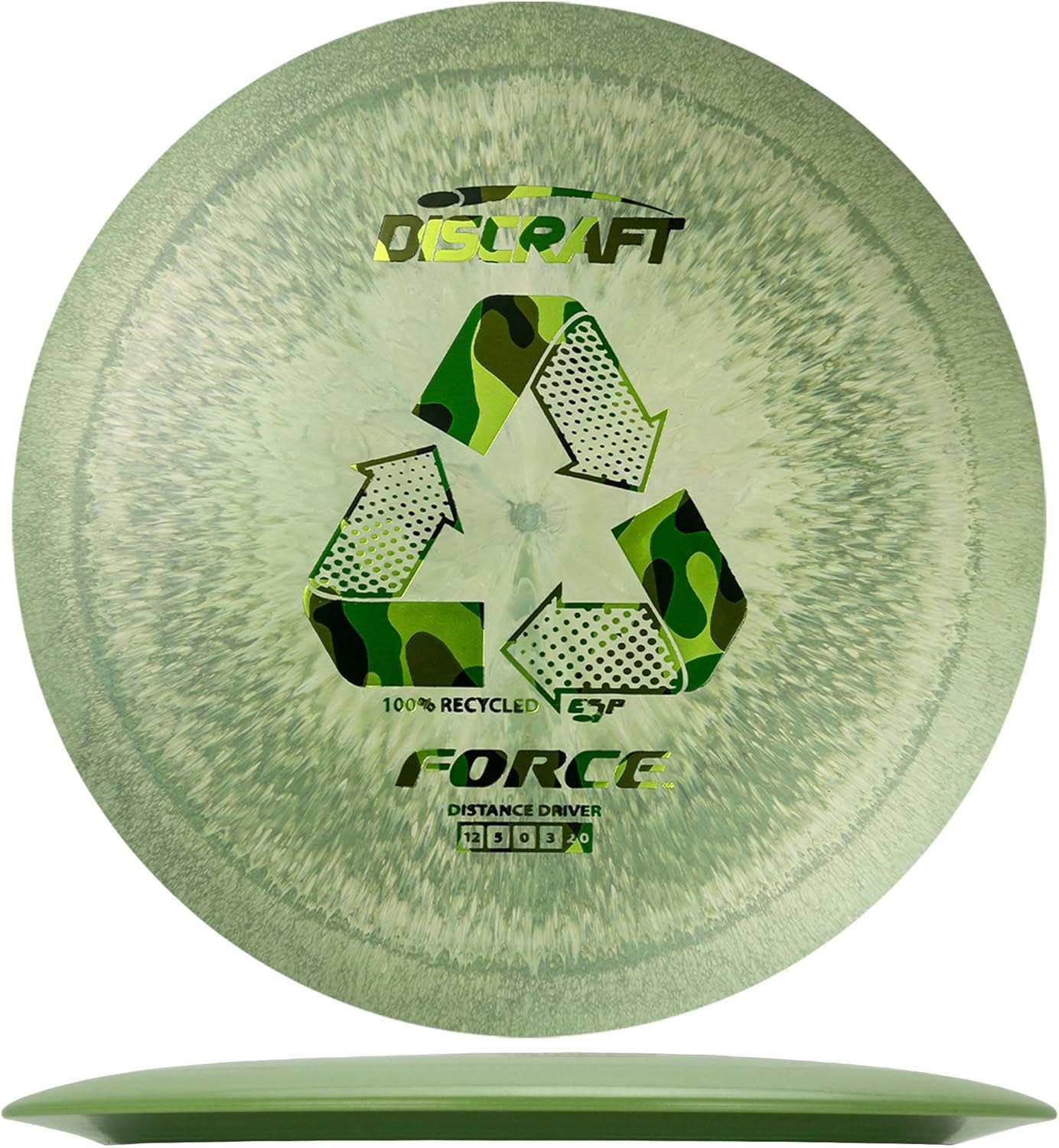 Recycled ESP 3-Pack Disc Golf Set - Includes Buzzz, Force, Zone - 100% Recycled Material, Eco-Friendly Performance Discs. Disc Colors, Foils, and Weights Will Vary.