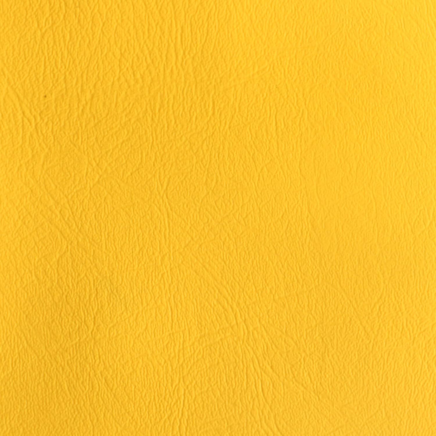 Vinyl Upholstery Fabric Bright Yellow 54" Wide by 5 Yards Auto Home Commercial