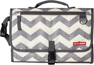 Trocador (Changing Station) Pronto Signature Chevron - Skip Hop, Skip Hop, Branco/Cinza