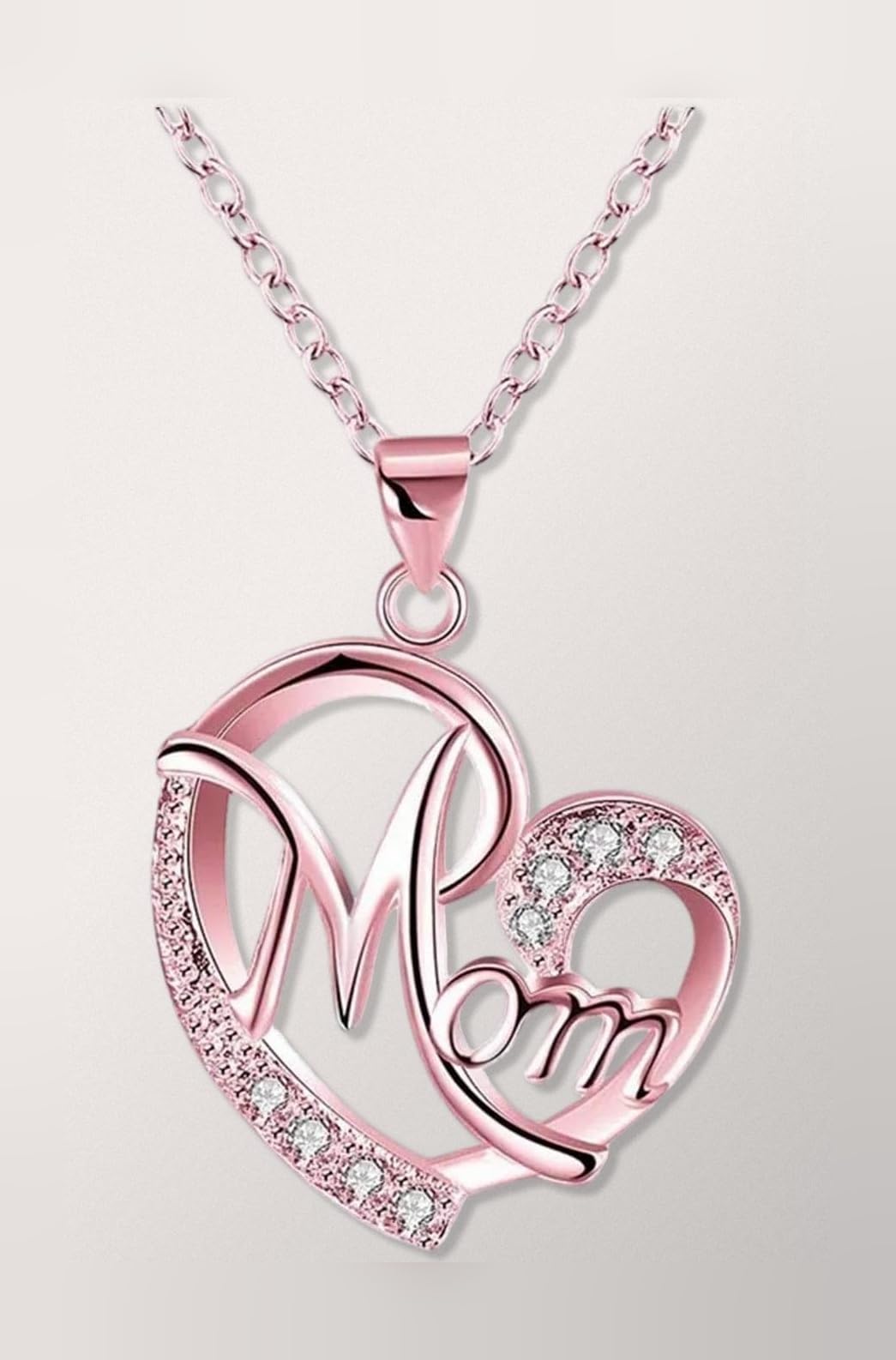 Heart Pendant Necklace with Chain for (PAPS1101921PR)