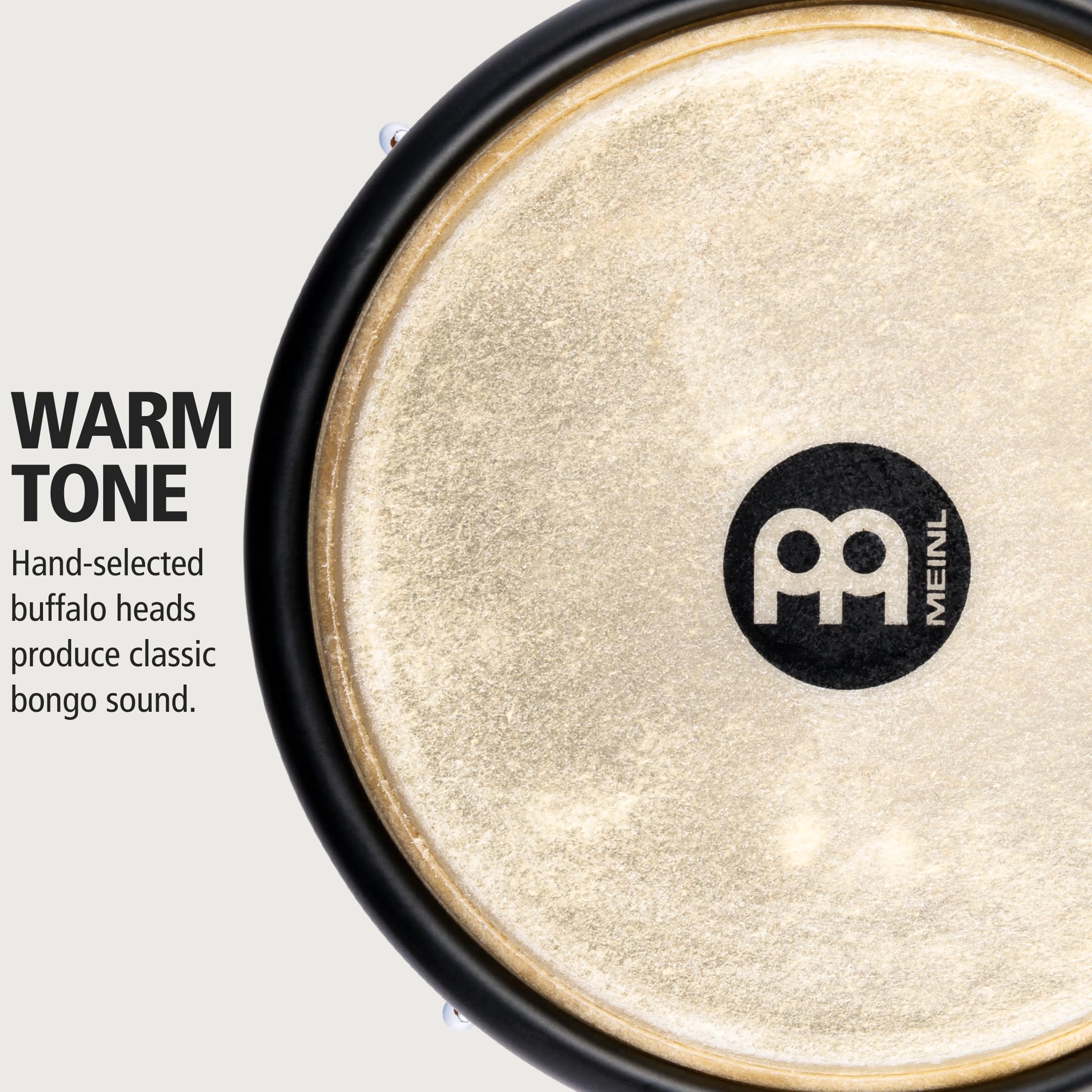 Meinl Percussion Journey Series HB50 Bongo, Ultimate Gray