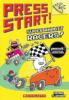 Super Rabbit Racers!: A Branches Book (Press Start! #3) (3)
