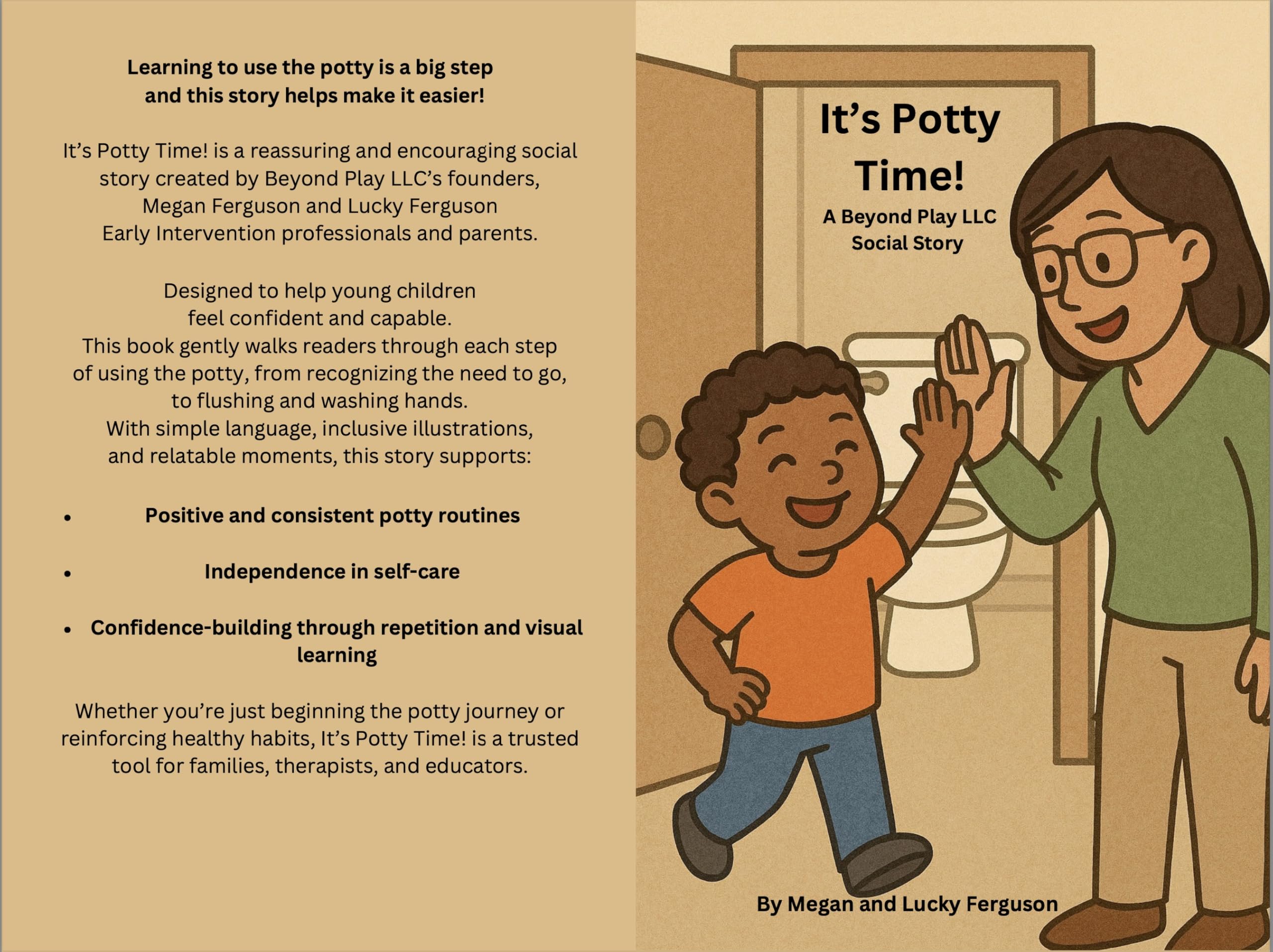 It's Potty Time! : A Social Story About Learning to Use the Toilet (Children's Social Stories)