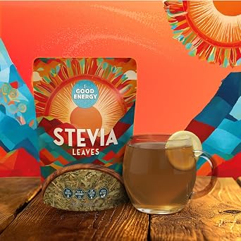 It's Good Energy Stevia Leaves - Natural Sweetener | 0 Calories, 100% Whole Leaves, Keto Friendly, Vegan, Sugar Alternative, No Additives, Rich in Antioxidants | 3.17 oz
