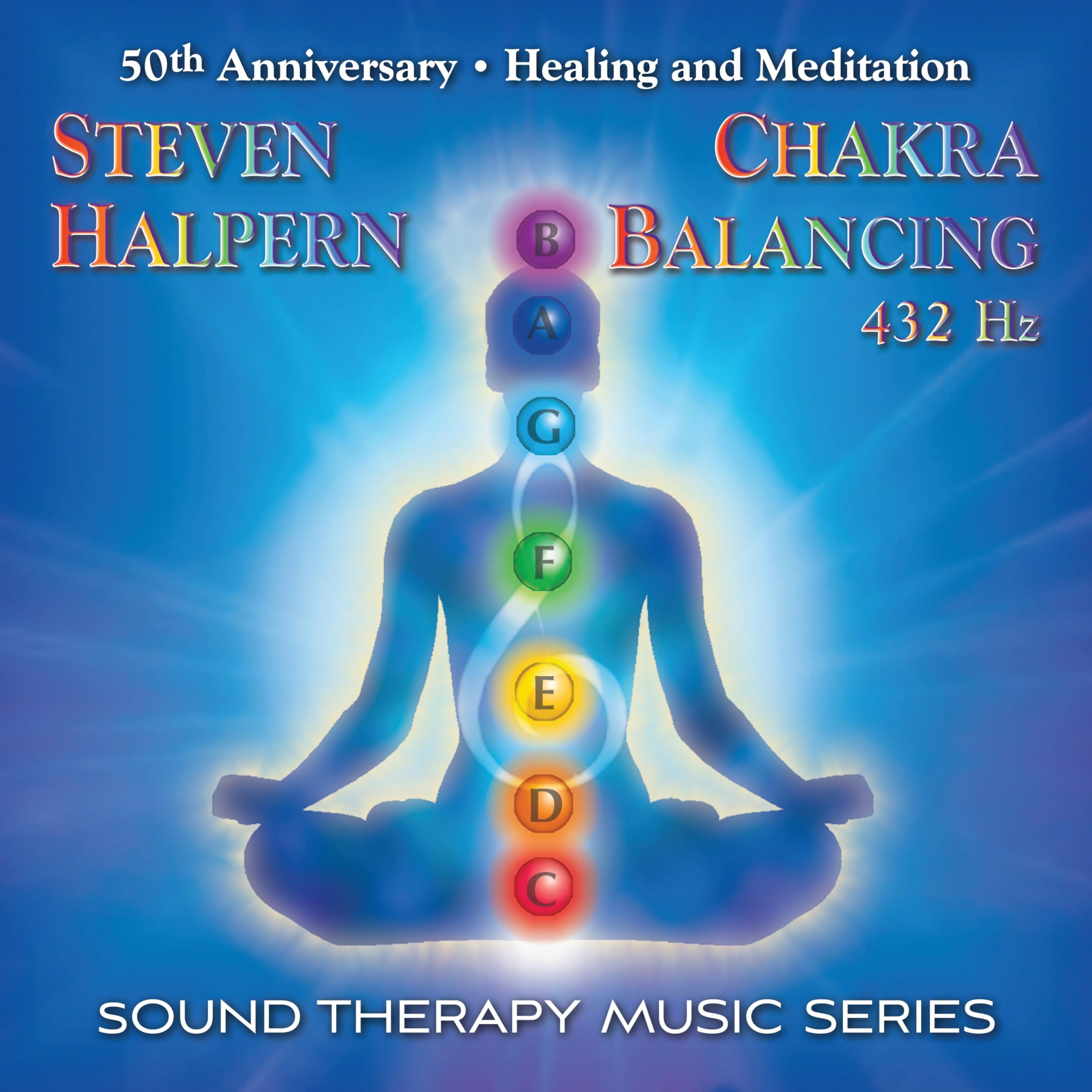 Steven Halpern Chakra Balancing 432hz: Sound Therapy Music Series CD
