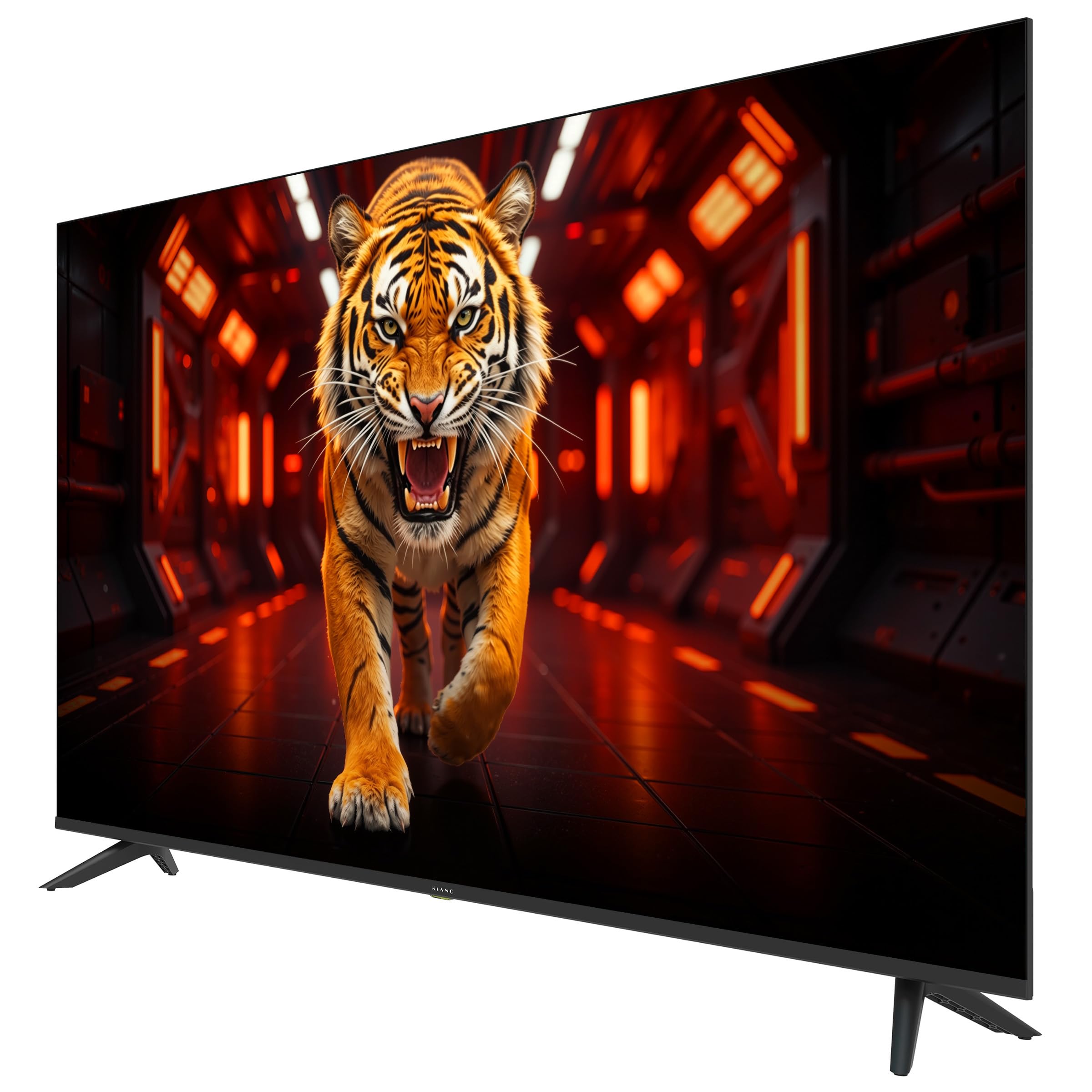 Kiano Elegance Smart TV LED 55 Pulgadas (140 cm) 4K UHD con TIZEN OS Dolby Audio, Triple Sintonizador DVB-T2/C/S2, 3× HDMI, Grabación PVR USB, Wi-Fi