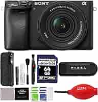 SONY a6400 ILCE-6400 ブラック　16-50mmPZキット SONY α6400 ILCE-6400Y ダブルズームレンズキット [ブラック