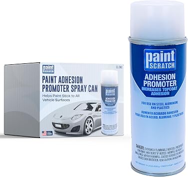 PaintScratch Adhesion Promoter - Makes Paint Stick to All Automotive Surfaces - Adhesive Promoter for Car, Truck, Auto Paint - 11.3 Oz. Spray Can
