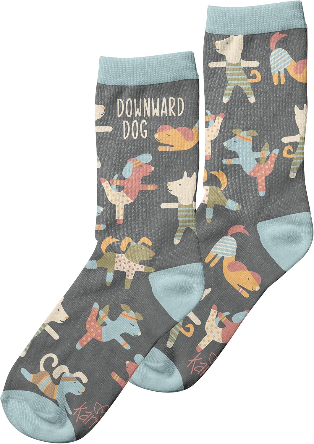 Karma Women's Crew, Downward Dog, One Size