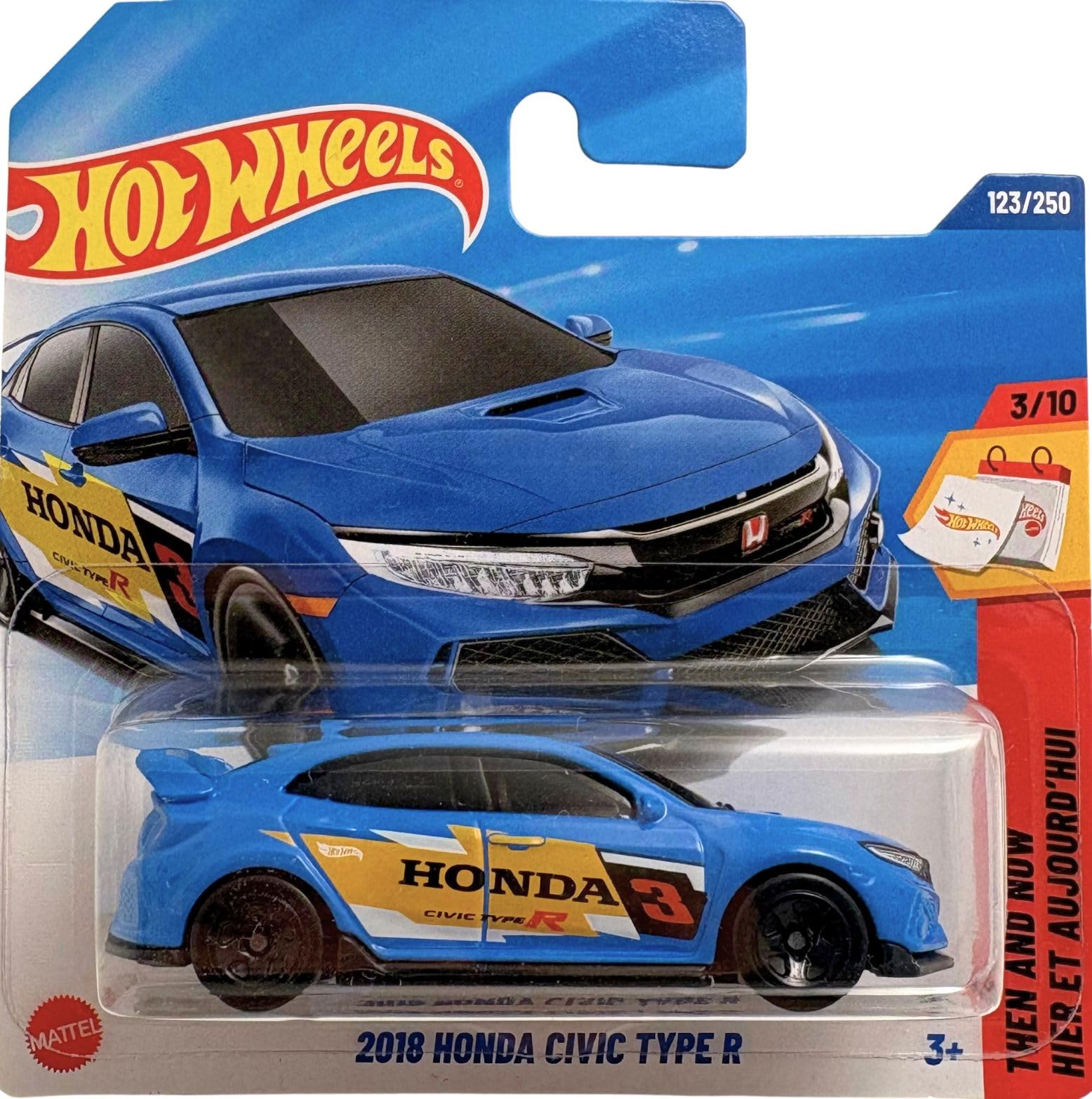 Amazon.com: Hot Wheels Honda Civic Type R (FK8) Blue JBB77