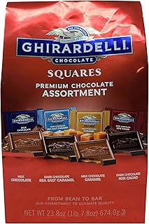 Ghirardelli Assorted Squares Chocolates (Net Wt 23.8 Ounce ),
