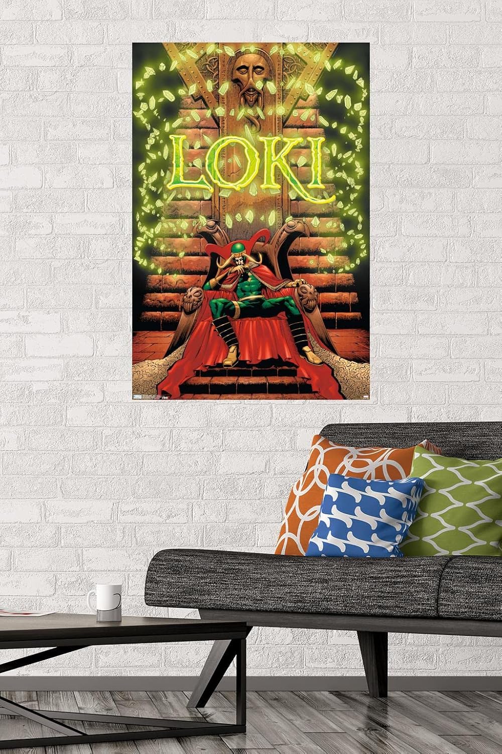 Trends International Marvel Comics - Loki - Thor #74 Wall Poster, 22.375" x 34", Premium Unframed Version
