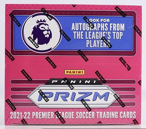 Panini Prizm Premier League EPL Retail Soccer 202122 - Caja de 24 unidades