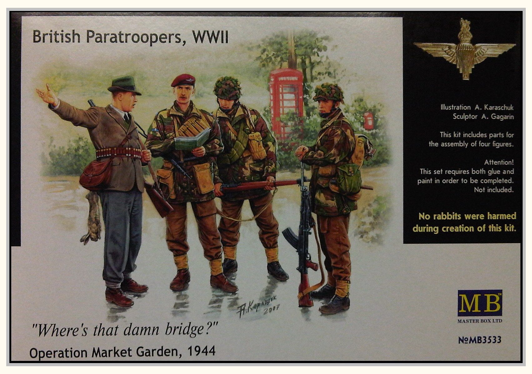 Amazon.com: 1/35 British Paratroopers, WWII - Operation