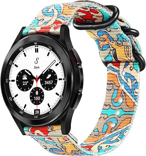 Fintie Correa compatible con Samsung Galaxy Watch 6 5 4 1.575 in1.732 in, Galaxy Watch 6 4 Classic 1.654 in 1.811 in1.693 in 1.850 in Watch 5 Pro Fintie Correa compatible con Samsung Galaxy Watch 6 5 4 1.575 in1.732 in, Galaxy Watch 6 4 Classic 1.654 in 1.811 in1.693 in 1.850 in Watch 5 Pro