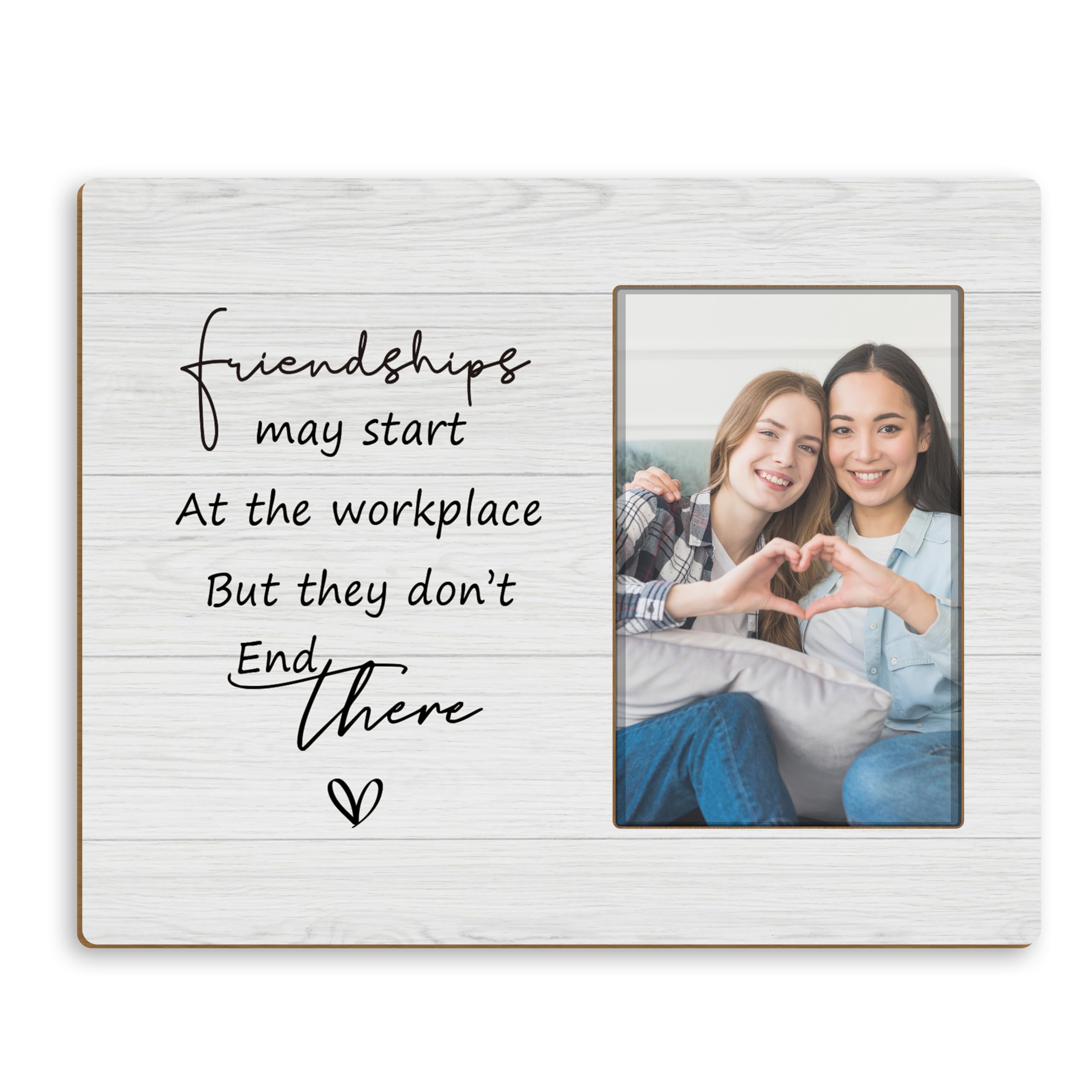 Leaving Job Gifts - Marcos de fotos de 4 x 6 pulgadas, marco de fotos de jubilación, regalo de jubilación para mujeres y hombres, regalos de despedida para compañeros de trabajo, regalos para