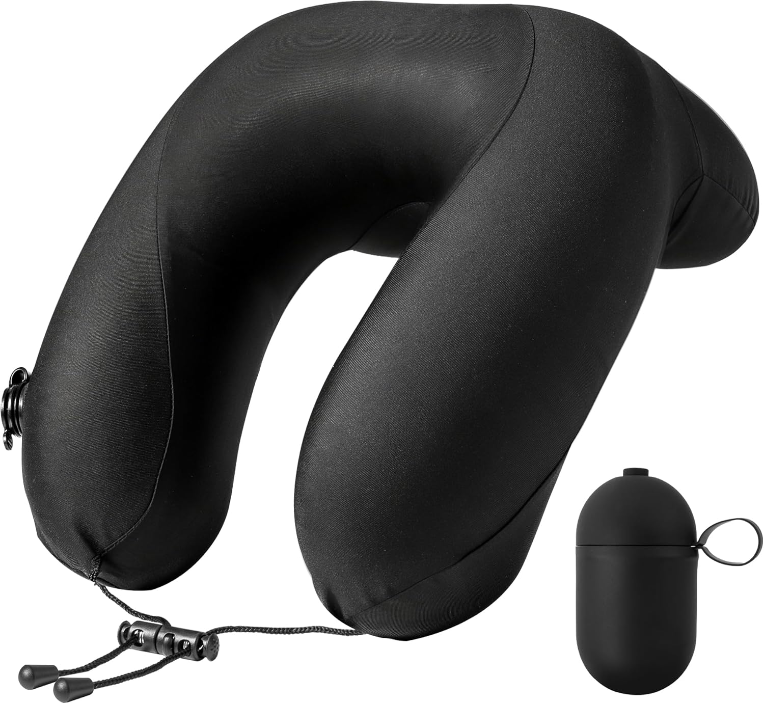 Almohada Inflable Viaje con Soporte Ajustable 360°