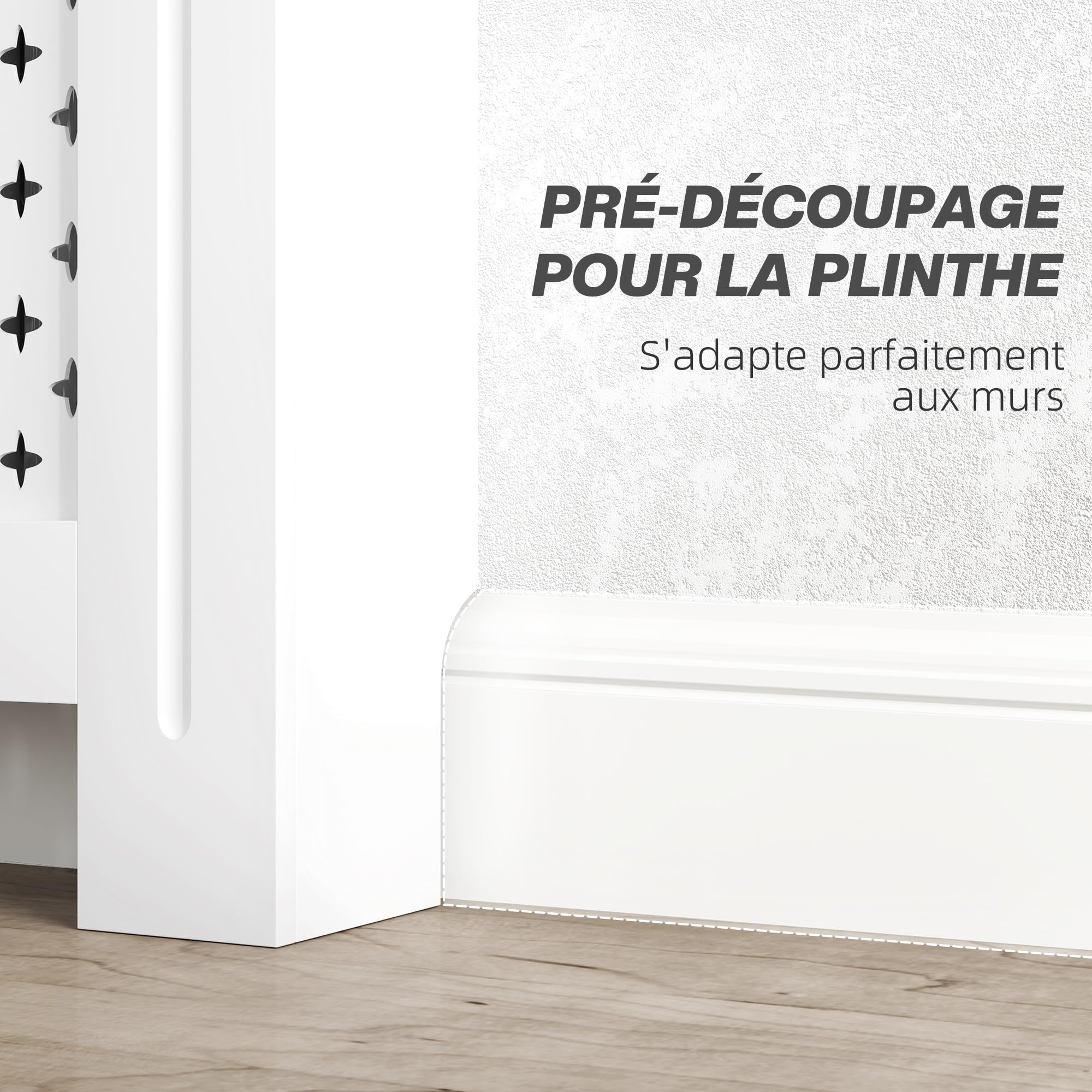 Cache-radiateur HOMCOM à ailettes horizontales, blanc, pour salon ou chambre, 78 x 19 x 81 cm | Mode en ligne | SHEIN ANCE Cache-radiateur HOMCOM à ailettes horizontales, blanc, pour salon ou chambre, 78 x 19 x 81 cm | Mode en ligne | SHEIN ANCE