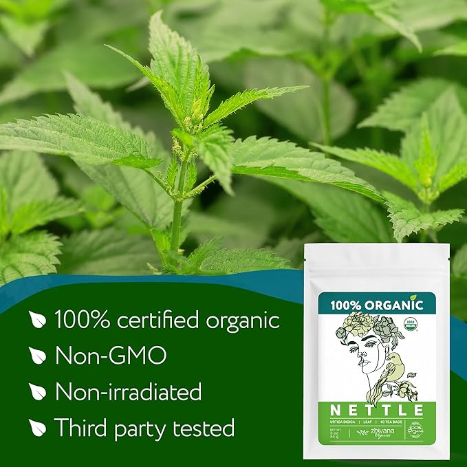 Té de Ortiga Orgánico 40 Saquitos - Hojas de Ortiga miniatura 3