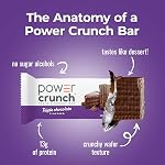 Power Crunch Protein Energy Bar, Original, Triple Chocolate, 40g, 12 Count