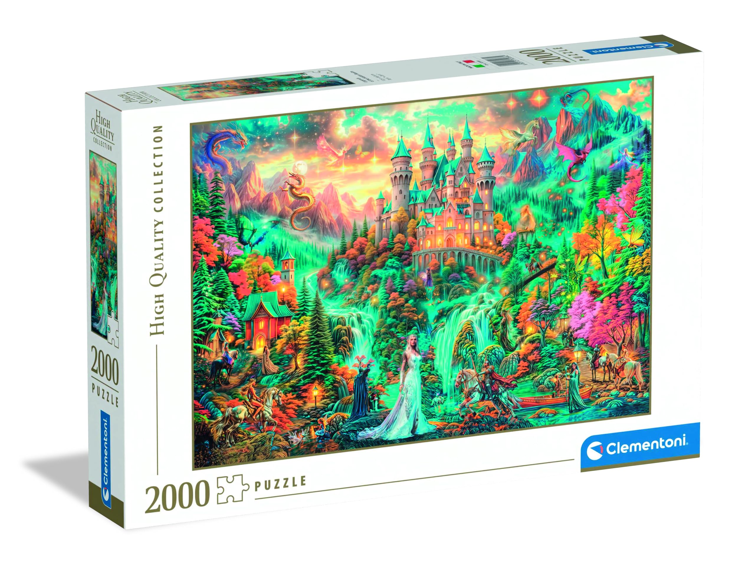 Amazon | Clementoni コレクション - 隠された領域の伝説、パズル 2000
