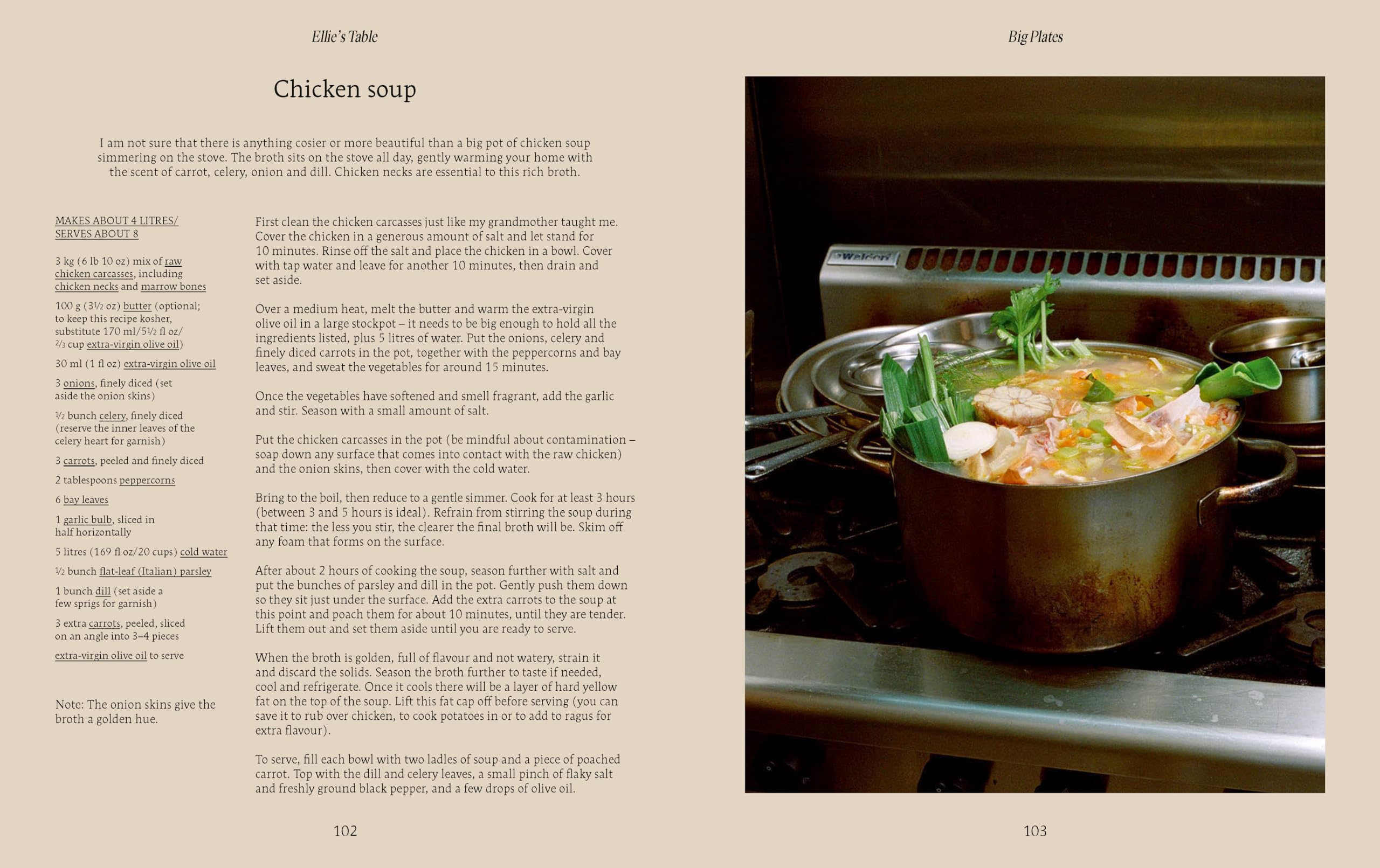 Ellie's Table: Food from Memory and Food from Home