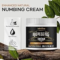 Vista 9 de Numbing Cream Maximum Strength: Long Lasting Extra Relief with Arnica and Emu Oil (1.7 OZ)