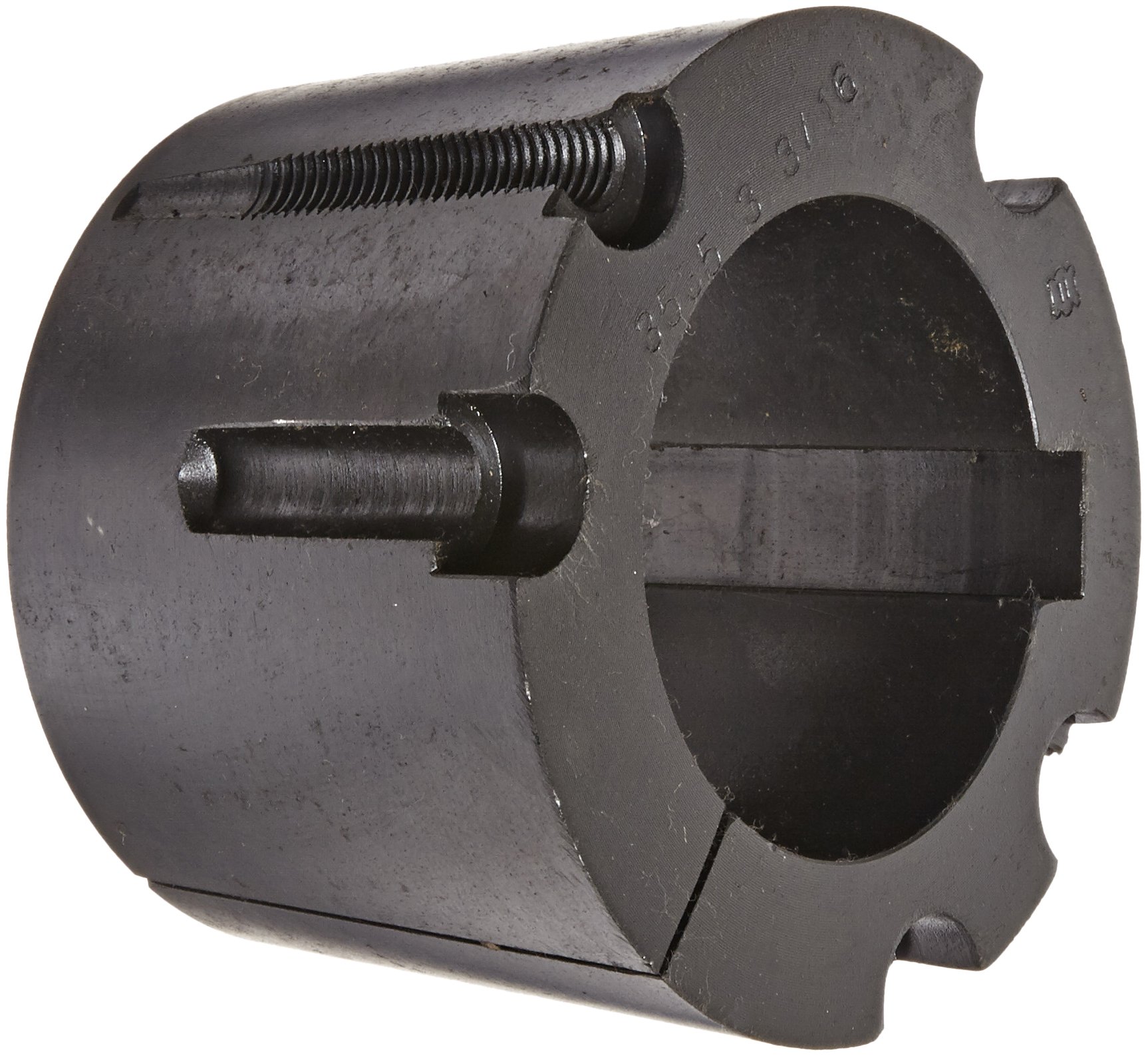 Martin 3535 3 3/16 Taper Bushing, Class 30 Gray Cast Iron, Inch, 3.19